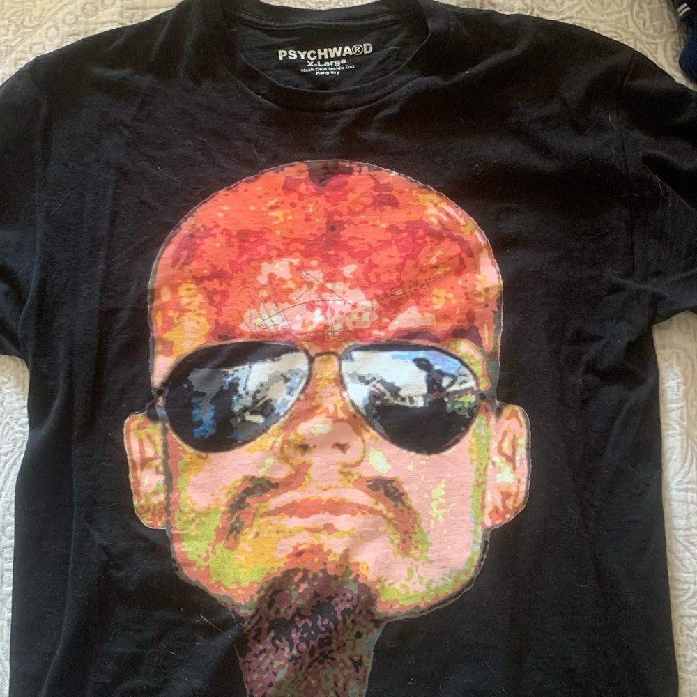 SIGNED Psychward USA GG Allin tee